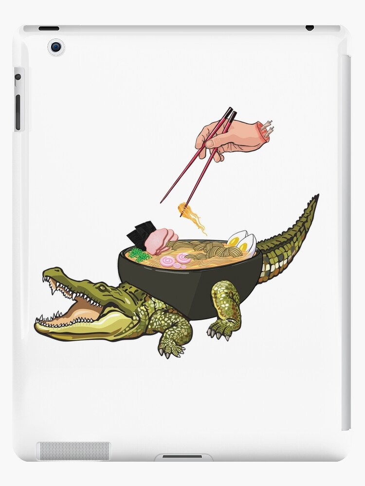 Alligator Leather iPad Mini Case with Dragon