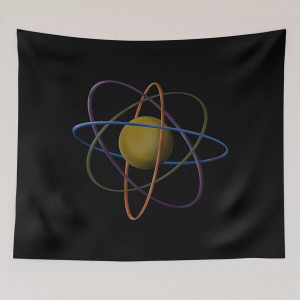 Item preview, The Atom Retro Style Atomic Model Chemistry Science Graphic product designed and sold by NoveltyMerch.
