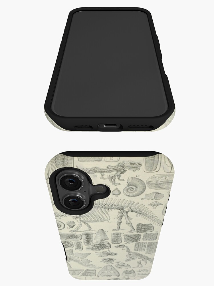 Thumbnail 3 of 4, iPhone Case, Fossil Chart designed and sold by bluespecsstudio.
