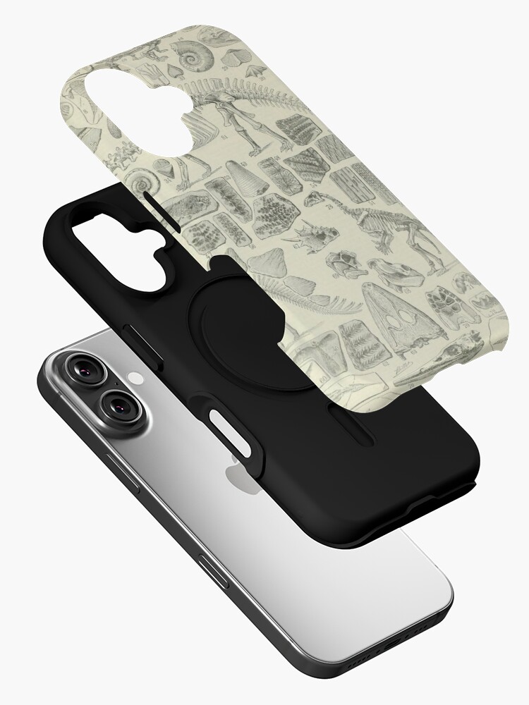 Thumbnail 2 of 4, iPhone Case, Fossil Chart designed and sold by bluespecsstudio.