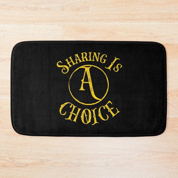 Item preview, Sharing is Choice Anarchy Anarchism Capitalism design designed and sold by NoveltyMerch.