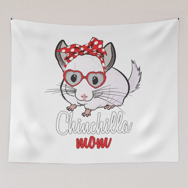 Item preview, Adorable Vintage Chinchilla Mom Gift designed and sold by MrEddie10.