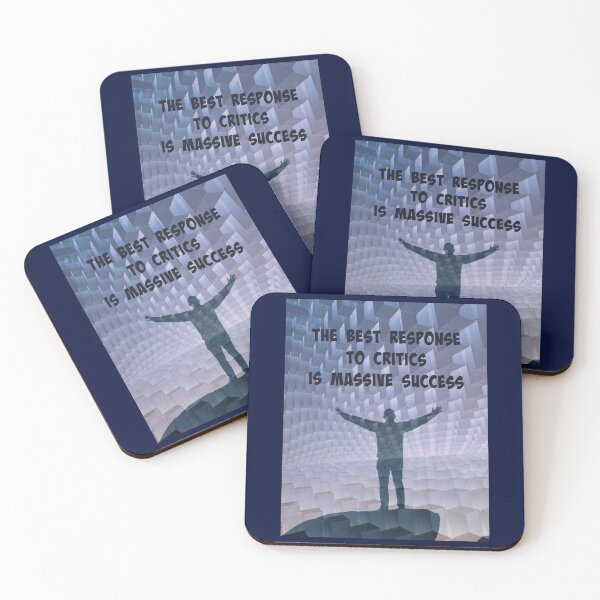Item preview, The best response to critics is massive success designed and sold by DE Sheridan.