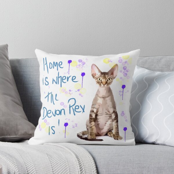 Aperçu de l'œuvre Le Devon Rex est chez lui! créée et vendue par Krusty.