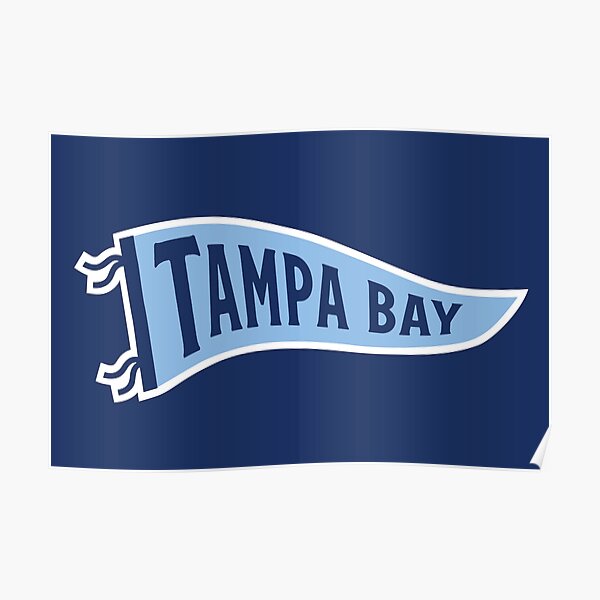 Devil Rays-tampa bay Poster for Sale by rubysoila