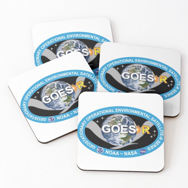 Item preview, GOES-R Logo designed and sold by Nikki SpaceStuffPlus.