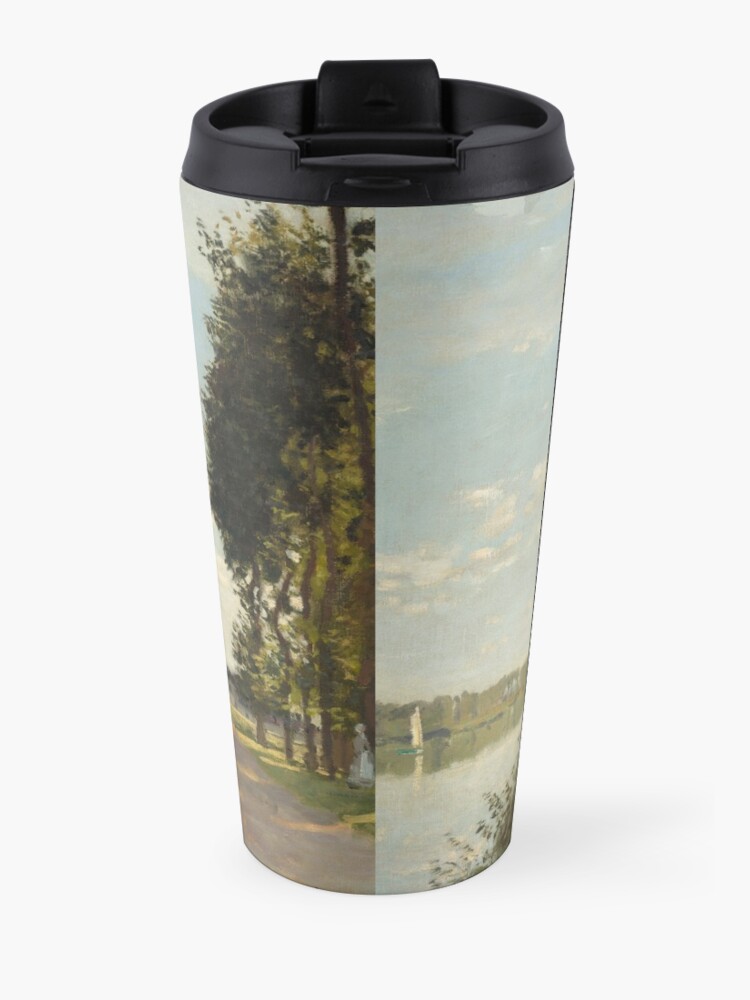 Alternate view of Argenteuil by Claude Monet Travel Mug