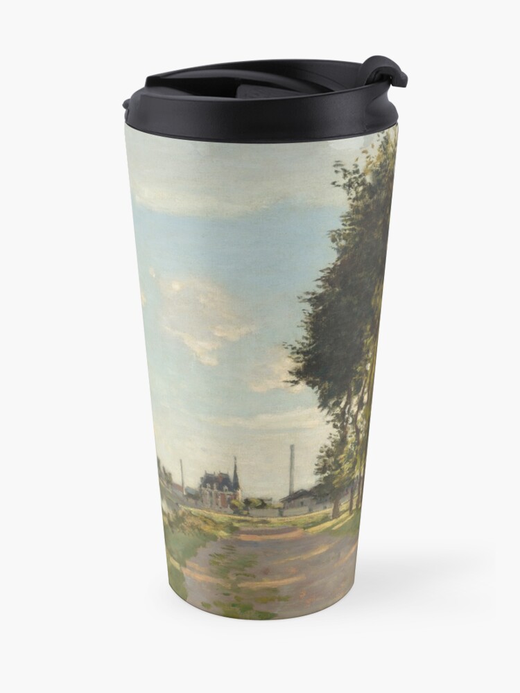 Alternate view of Argenteuil by Claude Monet Travel Mug