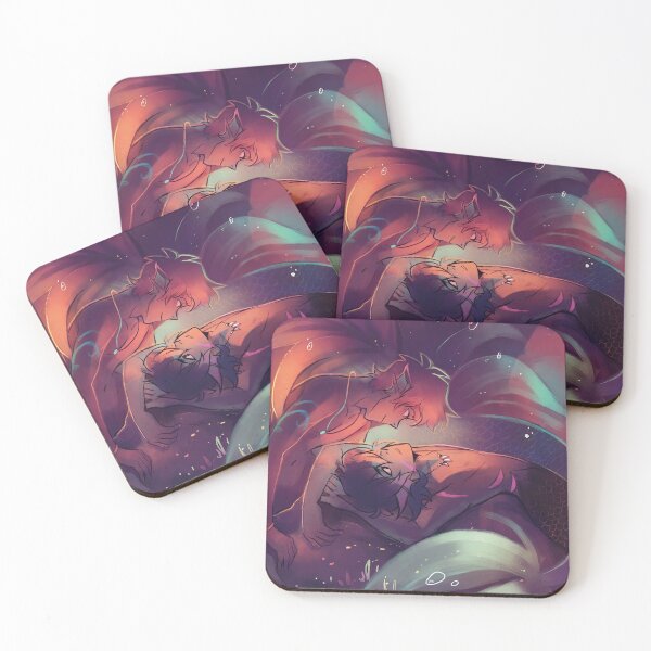 Item preview, Fire and Ice Mermaids designed and sold by ikimaru.