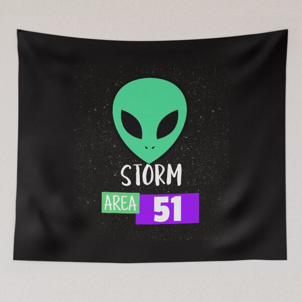 Item preview, Storm Area 51 - They Can't Stop All of Us - Alien Raid March designed and sold by shoutoutshirtco.