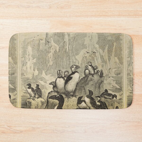 Item preview, Naturalist Penguins And Puffins designed and sold by BlueSpecsStudio.
