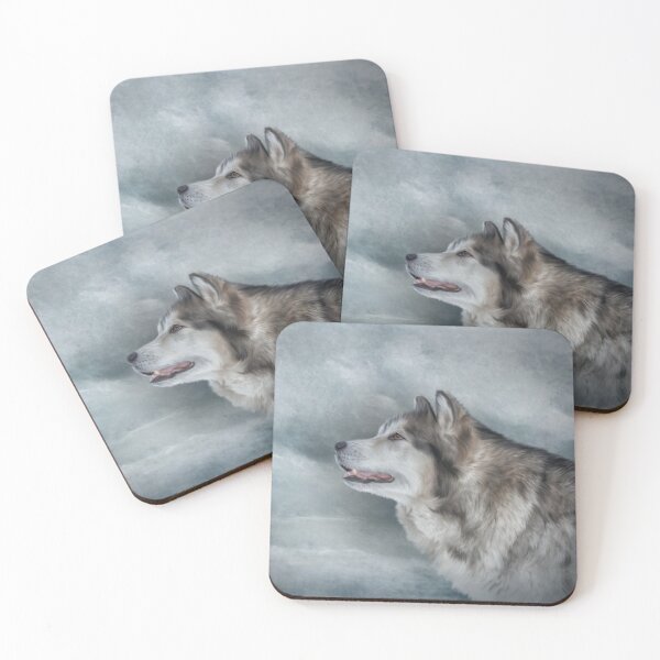 Item preview, Drawing Dog Alaskan Malamute designed and sold by bonidog.