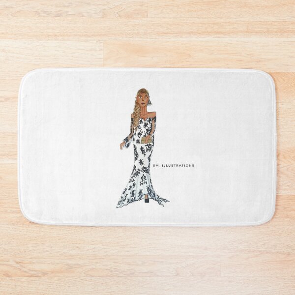 Item preview, Elegant Lace Dress Girl Fashion Art Print designed and sold by SMillustrations.