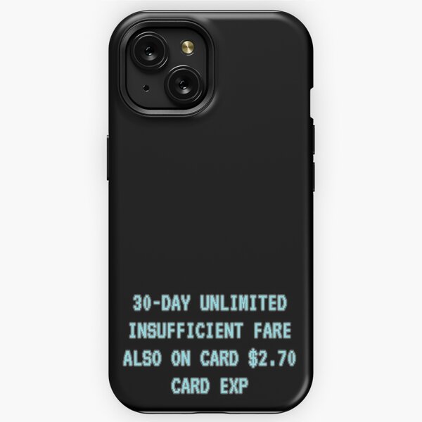 Supreme New York Metro Card iPhone 13 Pro Case