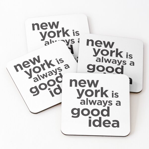 Item preview, New York is always a good idea - black type designed and sold by VonBraun.