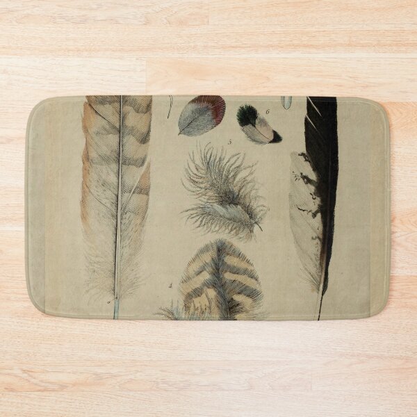 Item preview, Naturalist Feather designed and sold by BlueSpecsStudio.