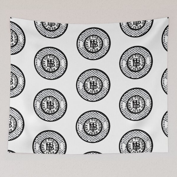 Item preview, Vintage Toronto Manhole Cover  designed and sold by GregFromThePeg.
