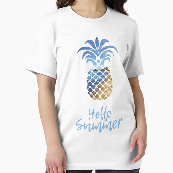 Pineapple Hello Summer Beach Essential T-Shirt