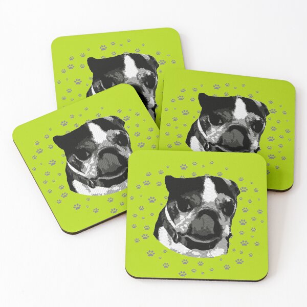 Item preview, Boston Terrier - Buddha series: dog lick  designed and sold by smooshfaceutd.