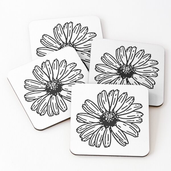 Item preview, Daisy - Black & White designed and sold by ShirtsForHumans.