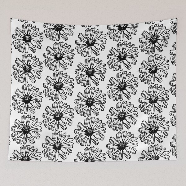 Item preview, Daisy - Black & White designed and sold by ShirtsForHumans.