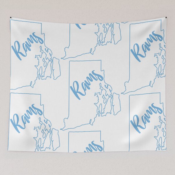 Item preview, RI Outline Rams designed and sold by morganderby.