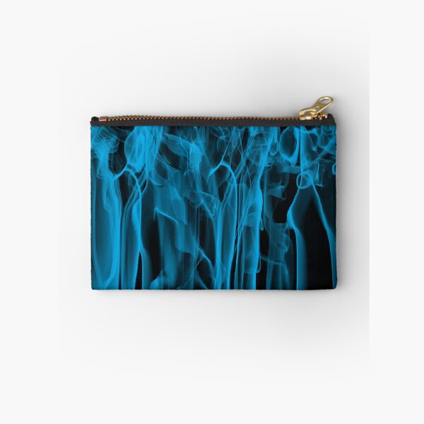 Item preview, Humo azul cielo sobre fondo negro designed and sold by Darcy777.