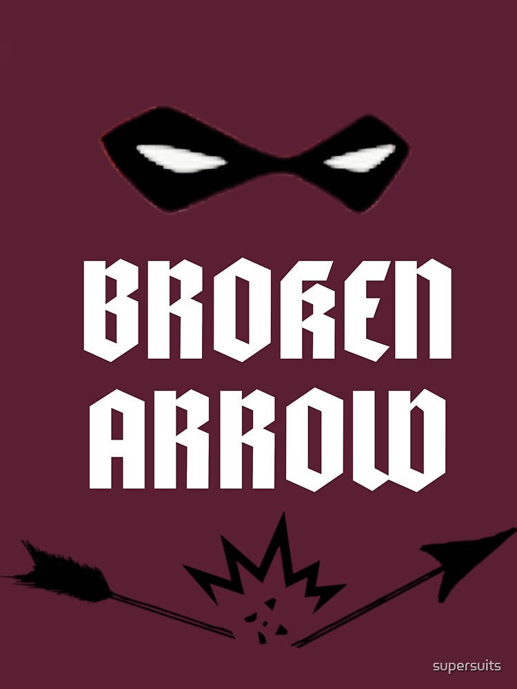 "ROY HARPER: BROKEN ARROW" T-shirt for Sale by supersuits | Redbubble