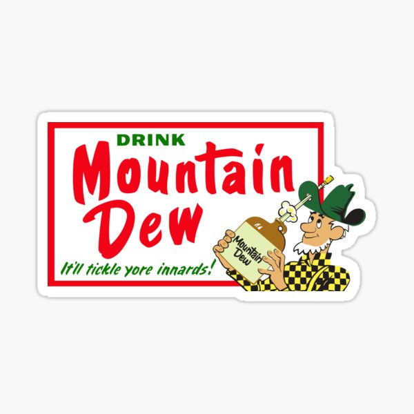 MOUNTAIN DEW 2 Sticker