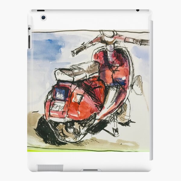 Red Vespa iPad Snap Case