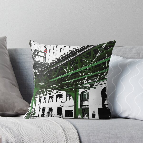 Item preview, Chicago l - Chicago el - Chicago art - 'THE L' - black & white Chicago photography designed and sold by thecheekypixel.