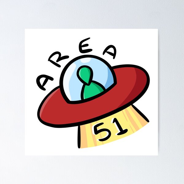 Item preview, Area 51 Alien designed and sold by silvertip-shop.