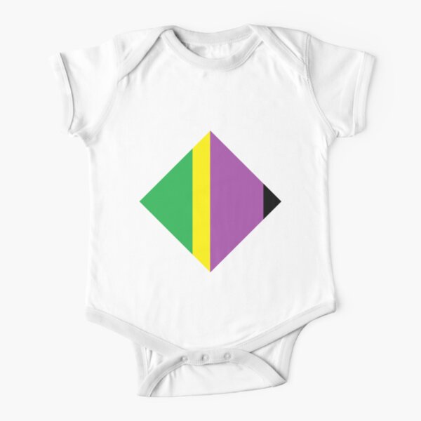 #Pattern, #design, #abstract, #textile, tile, square, mosaic, decoration, illusion, shape Short Sleeve Baby One-Piece