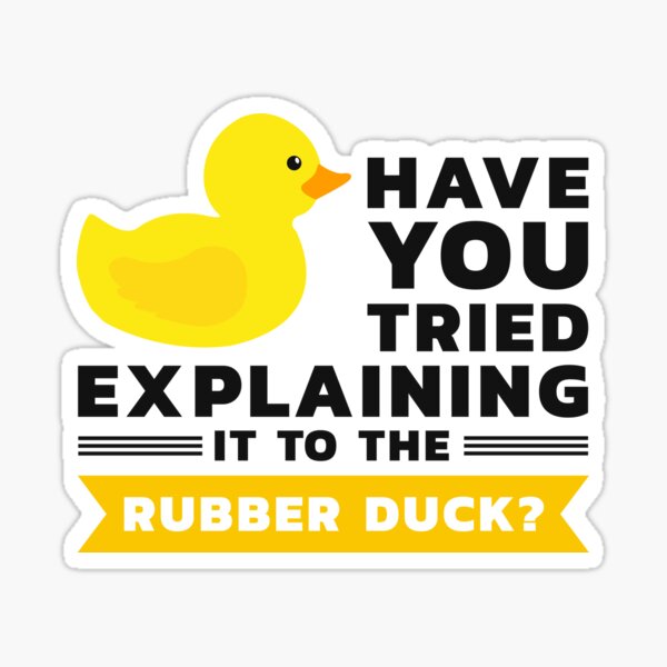 Ducky Stickers | Redbubble