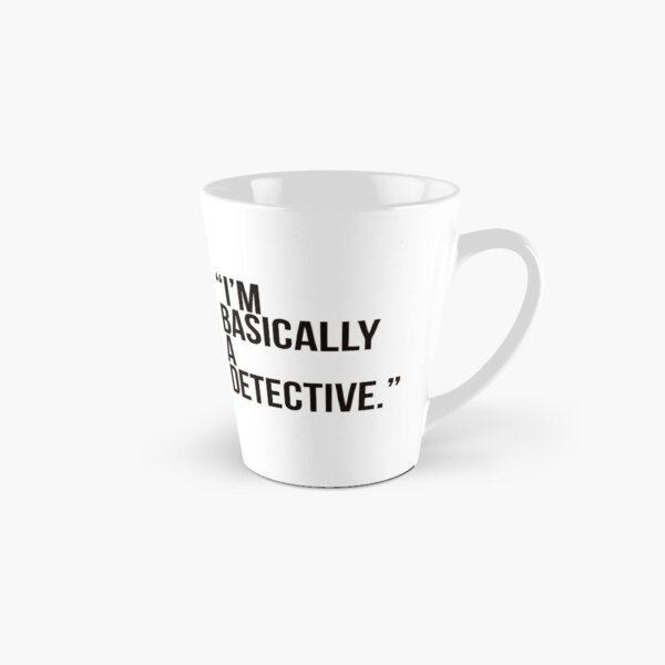 i am basically a detective Tall Mug