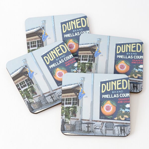 Item preview, Dunedin, Florida artwork - city wall mural, Florida photography designed and sold by thecheekypixel.