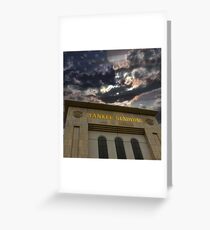Yankee Stadium, NY Greeting Card