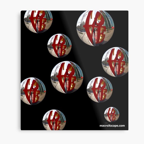 Ballons of Love Metal Print