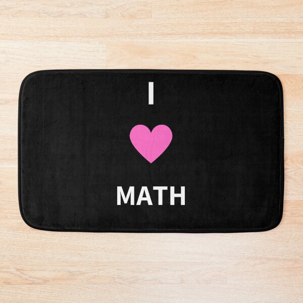Item preview, I Love Math designed and sold by InvestorQuotes.