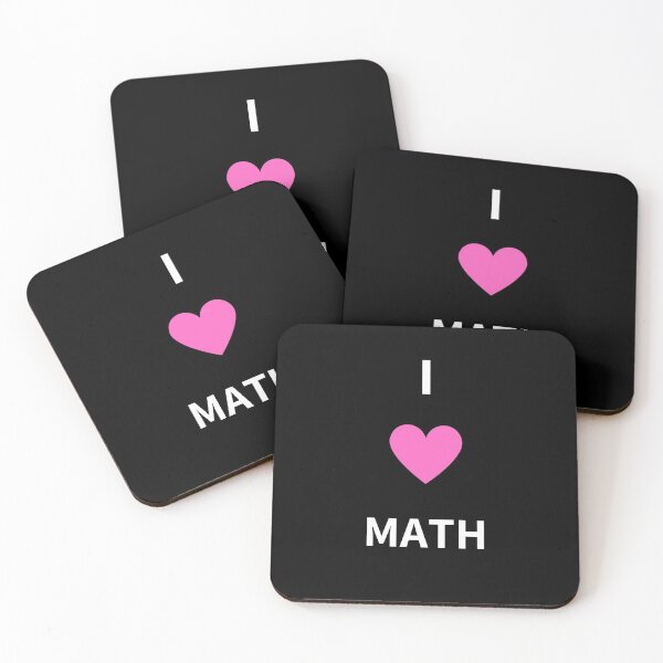 Item preview, I Love Math designed and sold by InvestorQuotes.