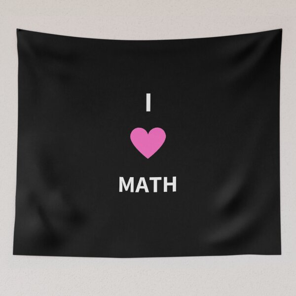 Item preview, I Love Math designed and sold by InvestorQuotes.