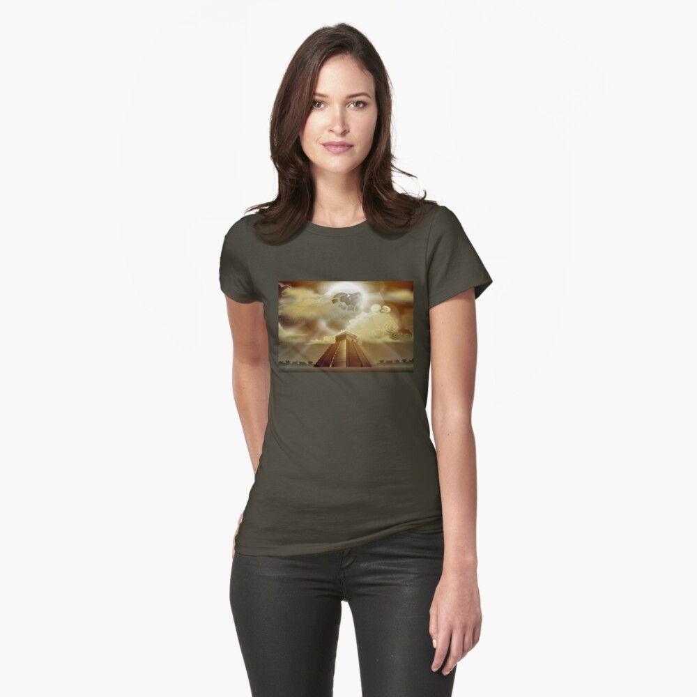 Item preview, Fitted T-Shirt designed and sold by itsmidnight.