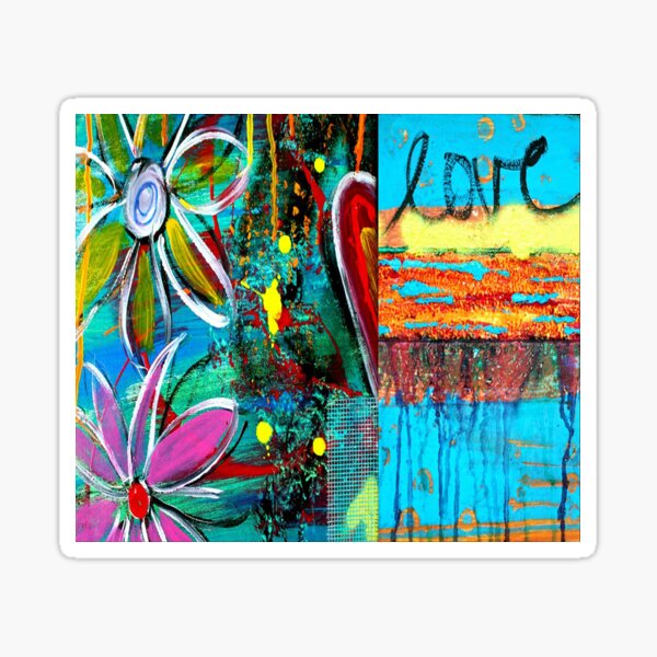 FLORAL LOVE Sticker