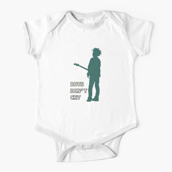 Boys Don't Cry - Cure Short Sleeve Baby One-Piece