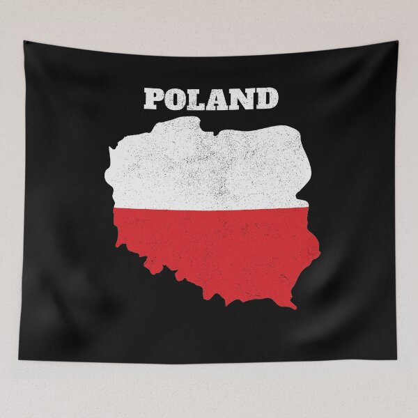 Item preview, Polska, Poland map, Poland map flag, Polish flag designed and sold by marosharaf.