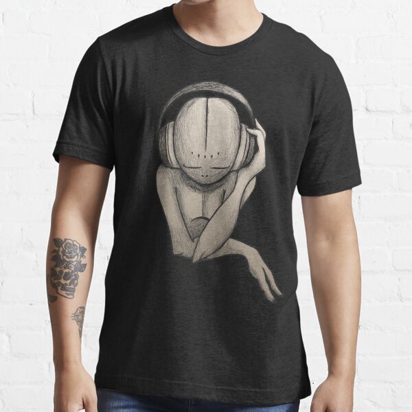 Music Lover| Alien Wearing Headphones Essential T-Shirt