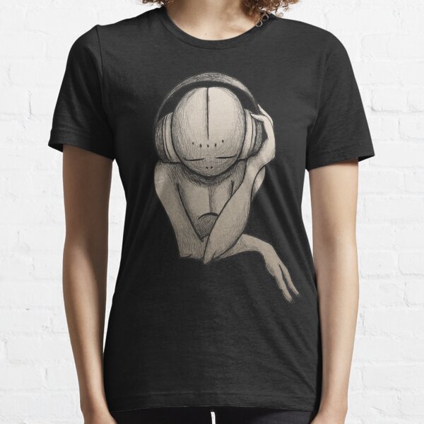 Music Lover| Alien Wearing Headphones Essential T-Shirt