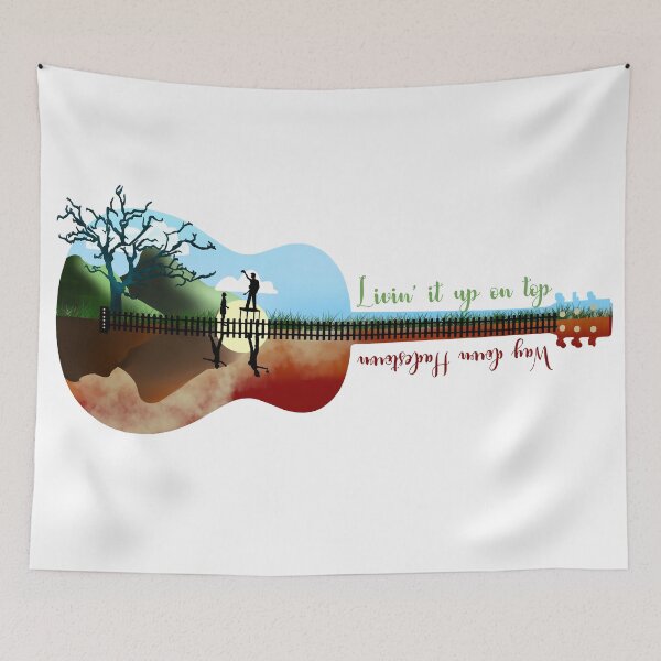 Item preview, Hadestown guitar silhouette designed and sold by Not-a-ham.