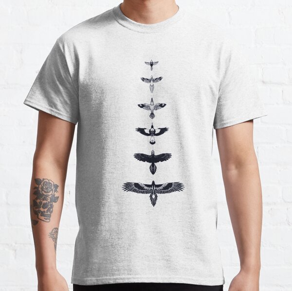 Australian Birds - B&W Classic T-Shirt