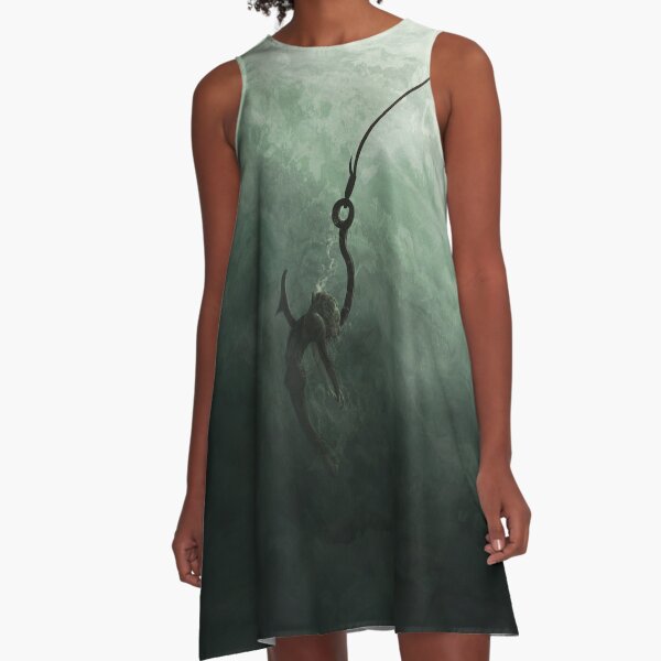 Caught A-Line Dress